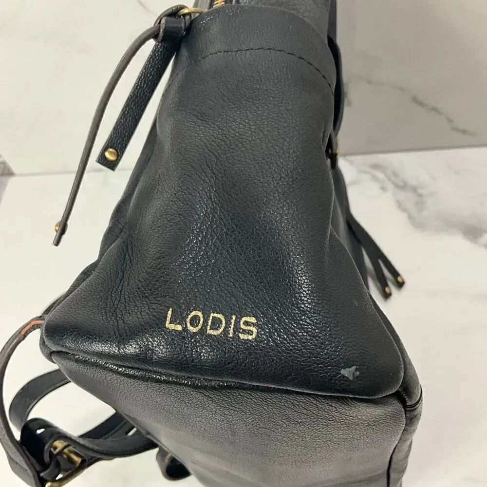 LODIS Leather Backpack - Picture 8 of 8